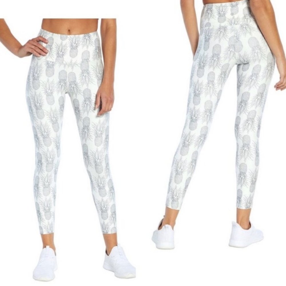 Wildfox Pineapple Print High Waist Leggings